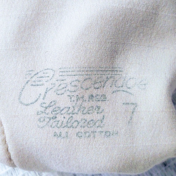 LADIES VINTAGE CRESCENDOE LEATHER TAILORED ALL COTTON FASHION DRIVING GLOVES 7 - Picture 8 of 10